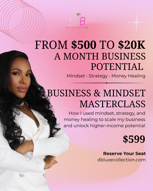 BUSINESS & MINDSET MENTORSHIP COURSE