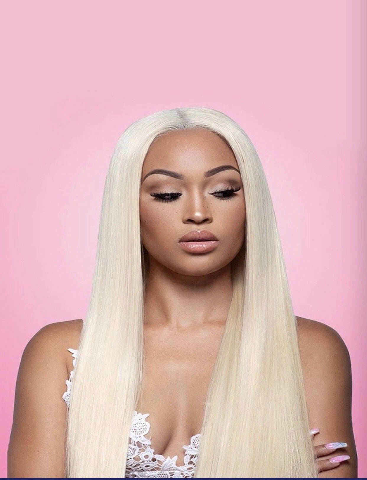 100% Luxury Russian Blonde LACE FRONTAL WIG